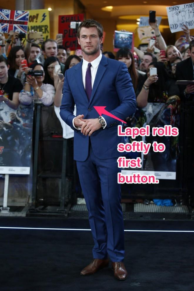 Simple way you can tell whether a man is wearing a bad suit